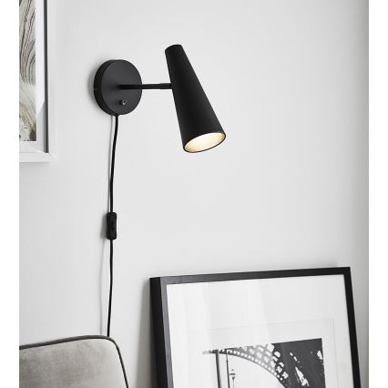 Markslöjd 107898 - Vägglampa PEAK 1xE14/40W/230V