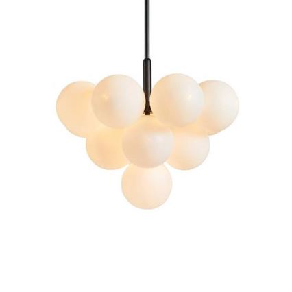 Markslöjd 107911 - Taklampa på stång MERLOT 13xG9/20W/230V Ø56 cm vit/svart