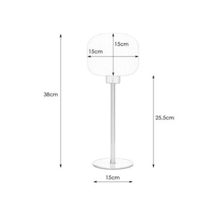 Markslöjd 108120 - Bordslampa SOBER 1xE27/60W/230V mässing
