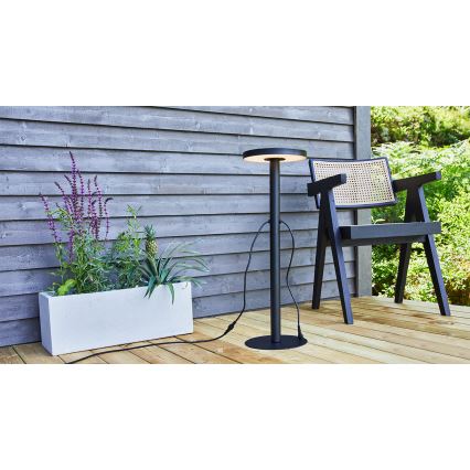Markslöjd 108173 - LED utomhuslampa GARDEN24 LED/5W/24V 75 cm IP44 svart