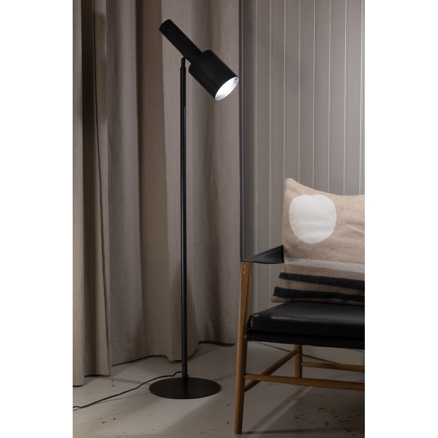 Markslöjd 108542 - Golv lampa OZZY 1xE27/40W/230V svart