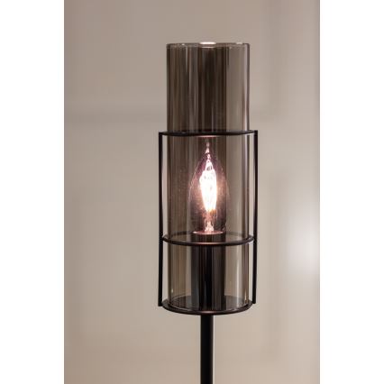 Markslöjd 108559 - Bordslampa TUBO 1xE14/40W/230V 50 cm svart