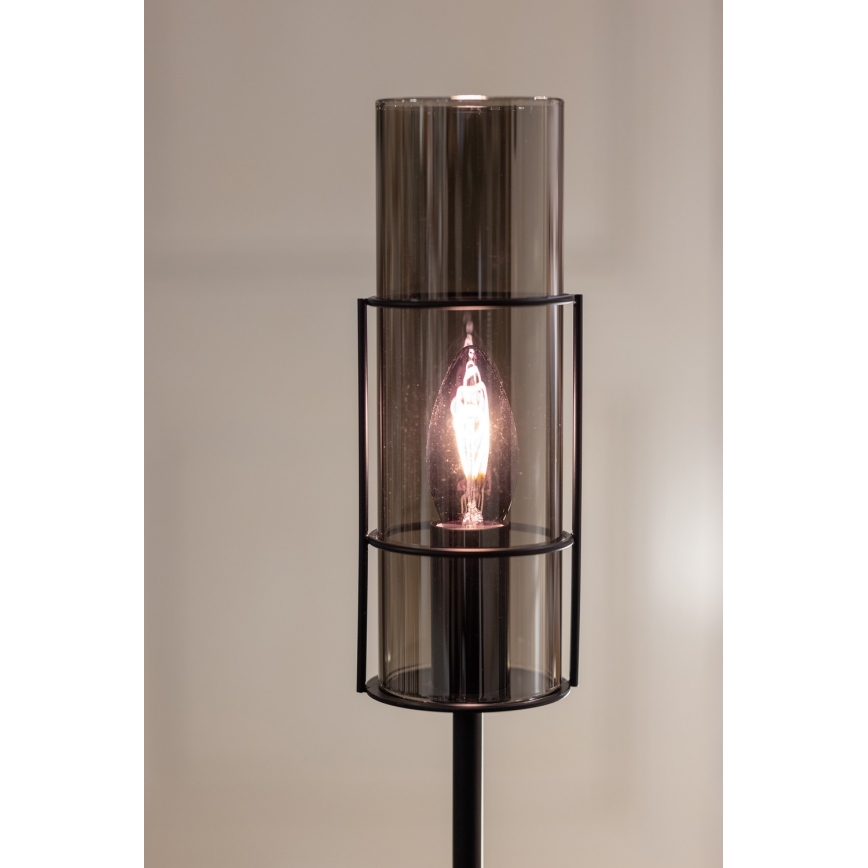 Markslöjd 108559 - Bordslampa TUBO 1xE14/40W/230V 50 cm svart