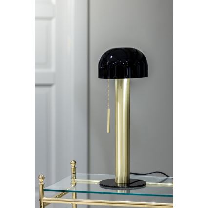 Markslöjd 108576 - Bordslampa COSTA 2xG9/18W/230V svart/guld