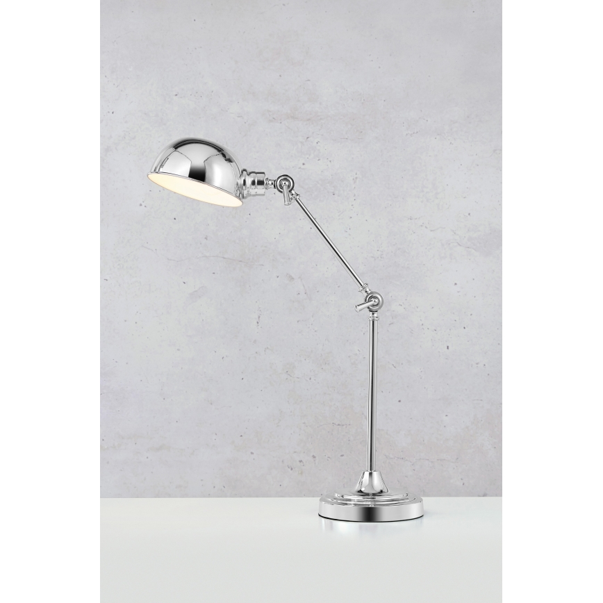 Markslöjd 108583 - Bordslampa PORTLAND 1xE27/40W/230V skinande krom