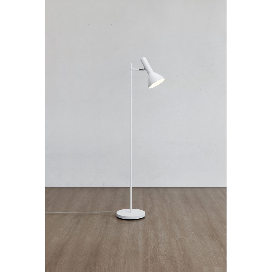 Markslöjd 108687 - Golvlampa METRO 1xE27/40W/230V vit