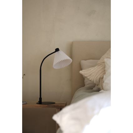 Markslöjd 108697 - Bordslampa MIRA 1xE14/40W/230V svart/vit