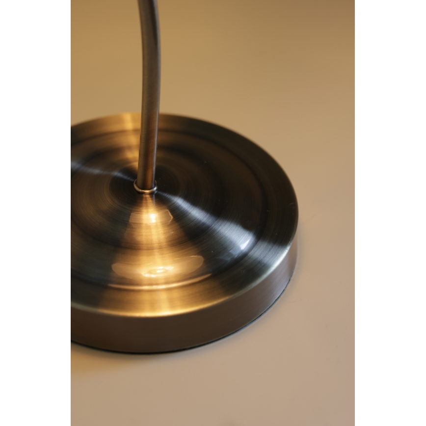 Markslöjd 108864 - Bordslampa VELA 1xE27/40W/230V mässing/grön