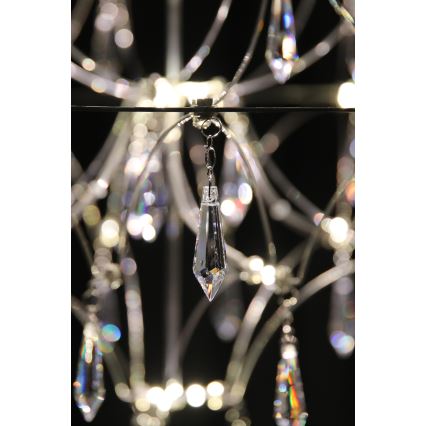 Markslöjd 108869 - LED Dimbar kristallkronkrona på snöre EFESOS LED/14W/230V diameter 60 cm