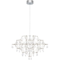 Markslöjd 108870 - LED Dimbar kristallkronkrona på snöre EFESOS LED/25W/230V diameter 80 cm