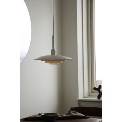 Markslöjd 108874 - Takpendel PINY 1xE27/60W/230V Ø 35 cm vit
