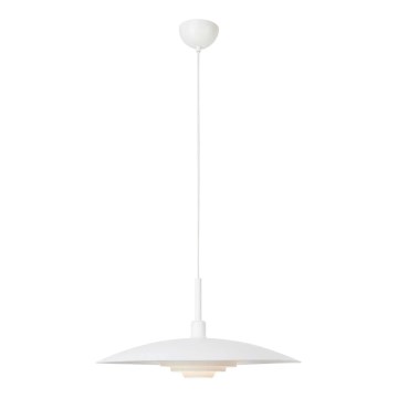 Markslöjd 108876 - Pendellampa PINY med vajer 1xE27/60W/230V Ø 57 cm vit