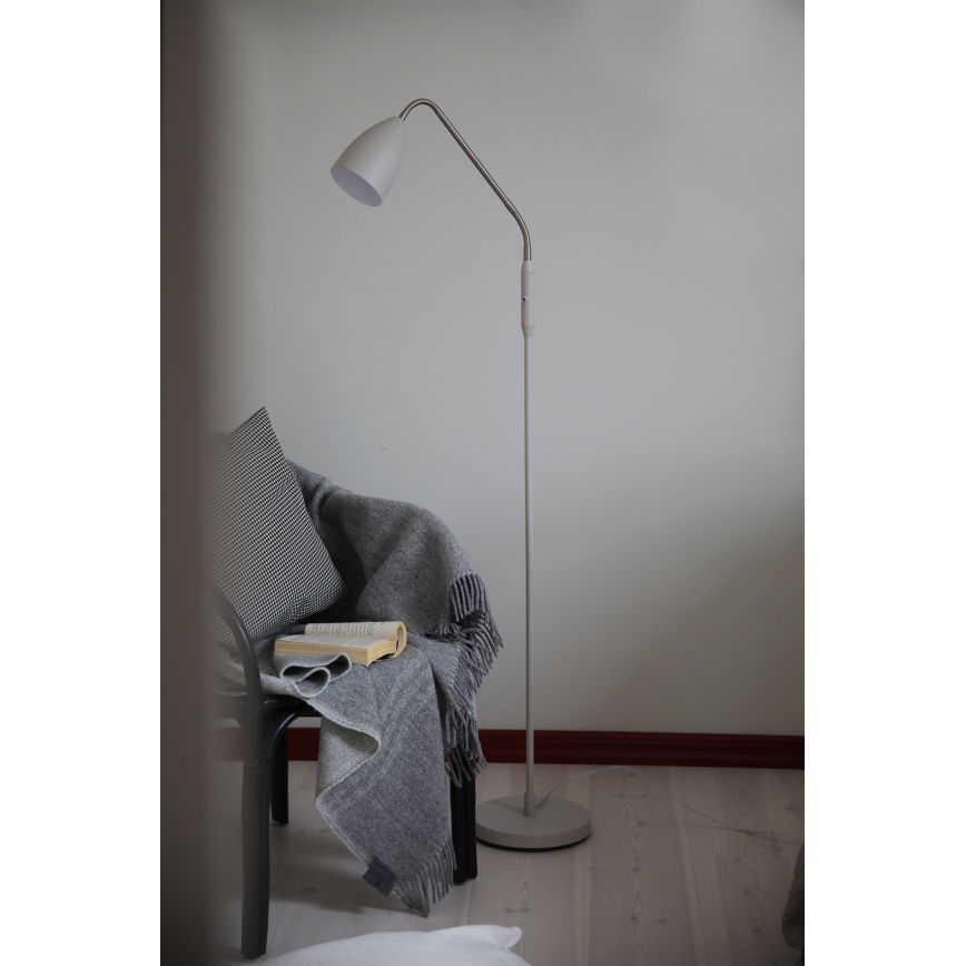 Markslöjd 108887 - Dimmbar LED-golvlampa PATRO LED/4,9W/230V CRI 90 beige