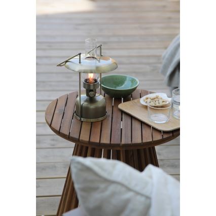 Markslöjd 108894 - LED dimbar uppladdningsbar utomhusbordslampa FANOS LED/2,5W/3,7V 4000 mAh IP44 mässing