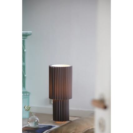 Markslöjd 108898 - Bordslampa CATIS 1xE27/60W/230V 45 cm grå