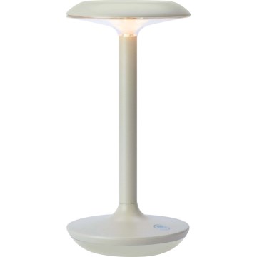 Markslöjd 108917 - LED Ljusreglerad utomhus uppladdningsbar bordslampa PETIT LED/2W/1800 mAh 2200/2700/3000K IP44 grå