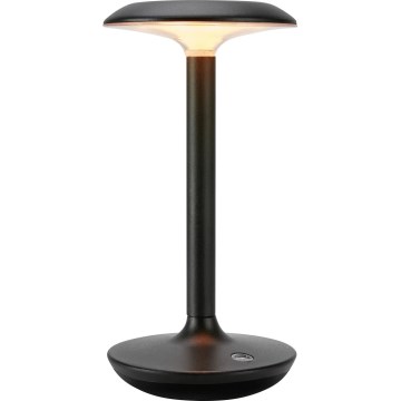 Markslöjd 108918 - LED Ljusreglerad utomhus uppladdningsbar bordslampa PETIT LED/2W/1800 mAh 2200/2700/3000K IP44 svart