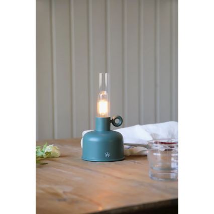 Markslöjd 108920 - LED Ljusreglerad utomhus uppladdningsbar bordslampa ASTRID LED/2W/1200 mAh IP44 grön