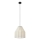 Markslöjd 108956 - Pendellampa på vajer AIKO 1xE27/60W/230V linne/svart