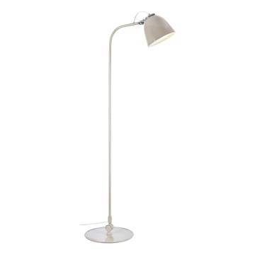Markslöjd 108966 - Golvlampa TILT 1xE27/60W/230V grå