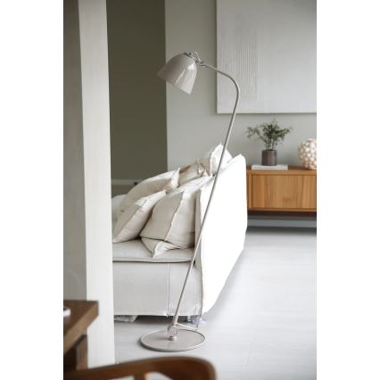 Markslöjd 108966 - Golvlampa TILT 1xE27/60W/230V grå