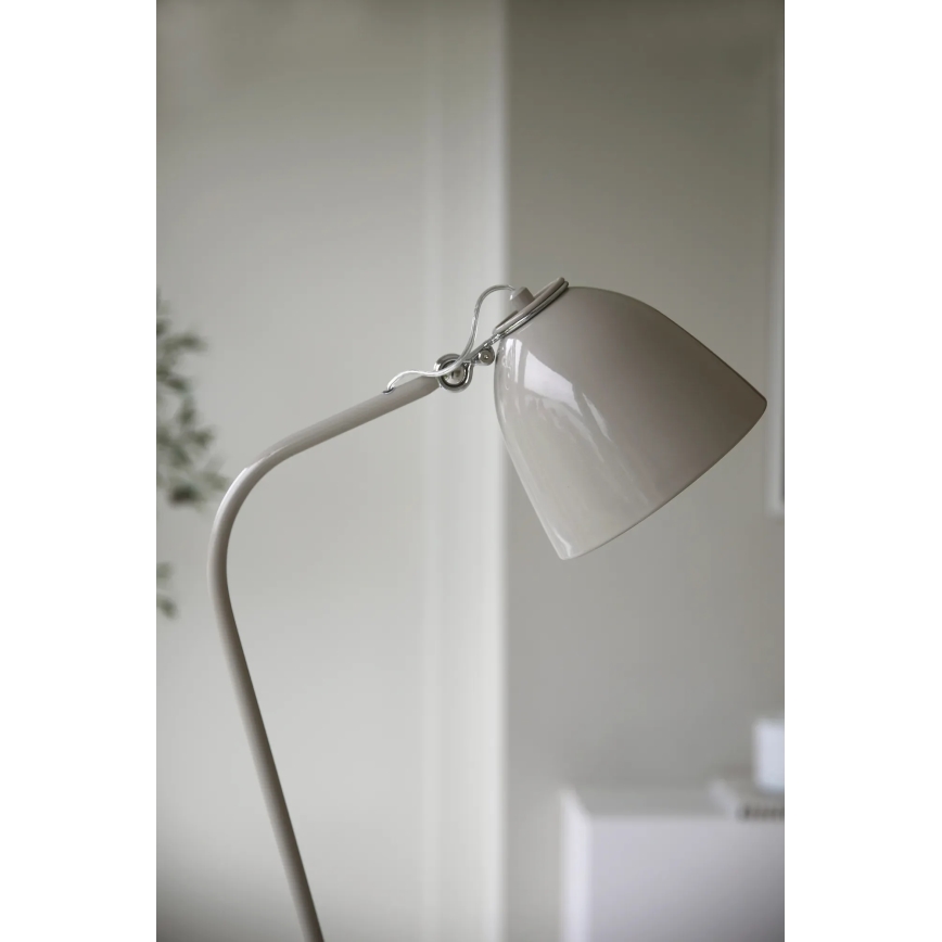 Markslöjd 108966 - Golvlampa TILT 1xE27/60W/230V grå