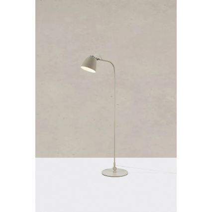 Markslöjd 108966 - Golvlampa TILT 1xE27/60W/230V grå
