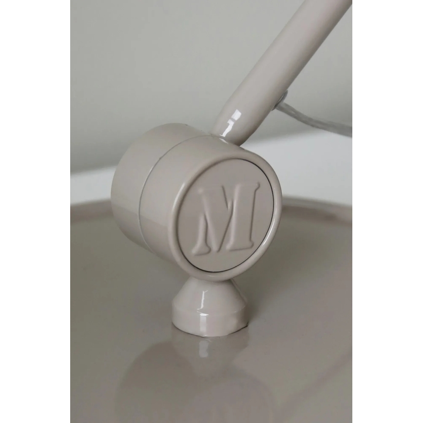 Markslöjd 108966 - Golvlampa TILT 1xE27/60W/230V grå