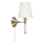 Markslöjd 108968 - Vägglampa MANOR 1xE14/40W/230V vit/mässing