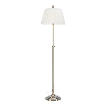 Markslöjd 108972 - Golvlampa OXFORD 1xE14/40W/230V vit/mässing