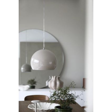 Markslöjd 108986 - Takpendel POP 1xE27/40W/230V Ø 28 cm grå