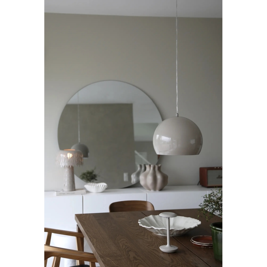 Markslöjd 108986 - Takpendel POP 1xE27/40W/230V Ø 28 cm grå