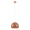 Markslöjd 108987 - Takpendel POP med sladd, 1xE27/40W/230V, Ø 28 cm, brun