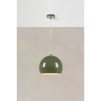 Markslöjd 108988 - Takpendel POP 1xE27/40W/230V Ø 28 cm grön