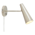 Markslöjd 108992 - Vägglampa PEAK 1xE14/40W/230V grå