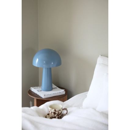 Markslöjd 108994 - Bordslampa MANTAR 1xE14/40W/230V blå