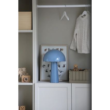 Markslöjd 108994 - Bordslampa MANTAR 1xE14/40W/230V blå