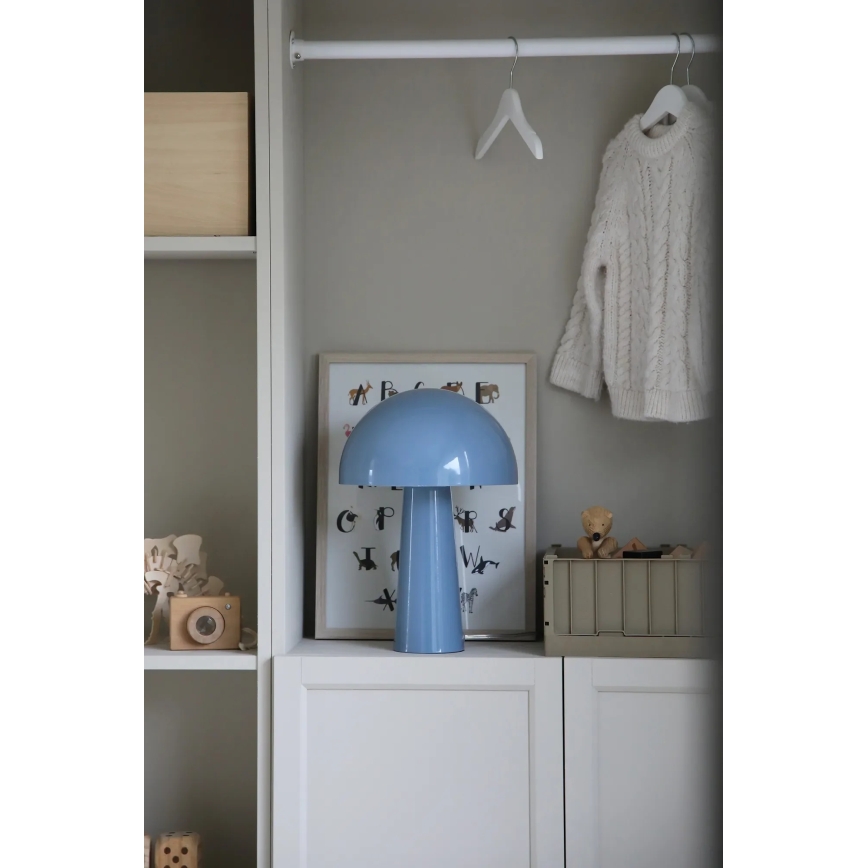 Markslöjd 108994 - Bordslampa MANTAR 1xE14/40W/230V blå