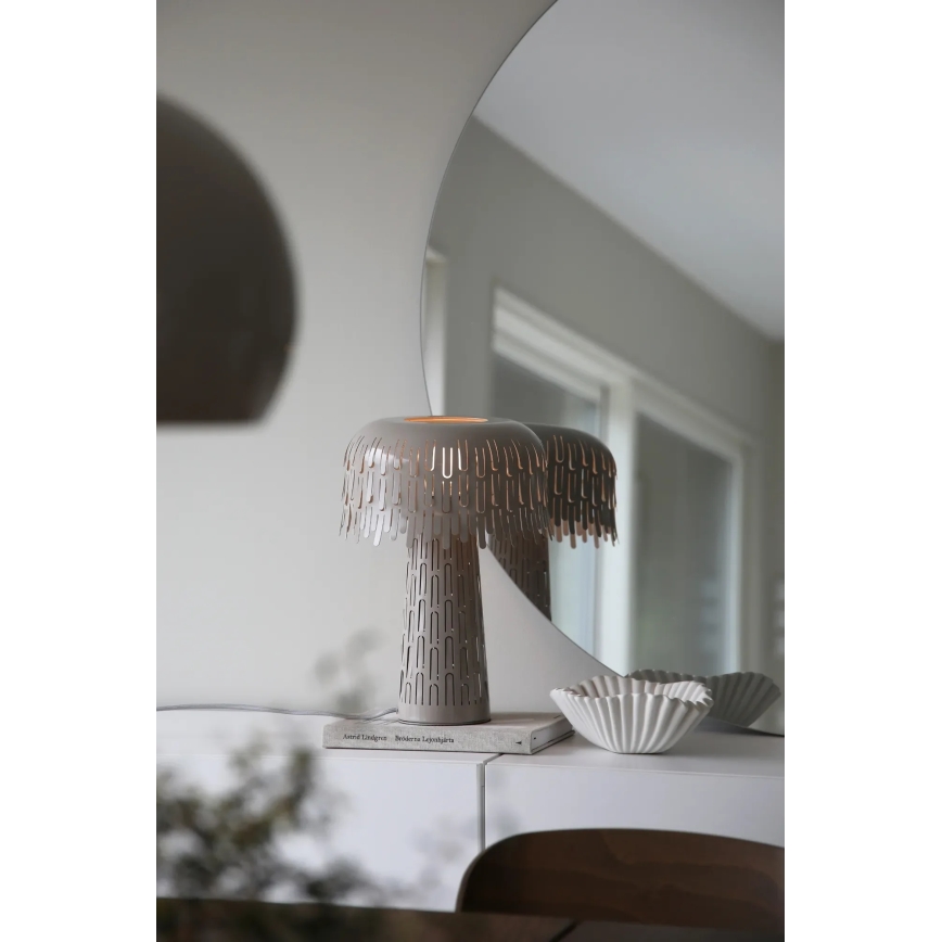 Markslöjd 109005 - Bordslampa VERBERA 1xE14/40W/230V grå