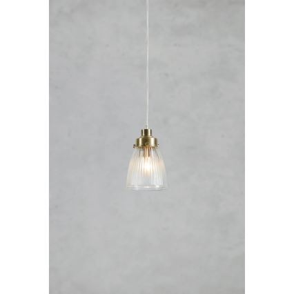 Markslöjd 109010 - Takpendel med kabel BELLIS 1xE14/40W/230V mässing