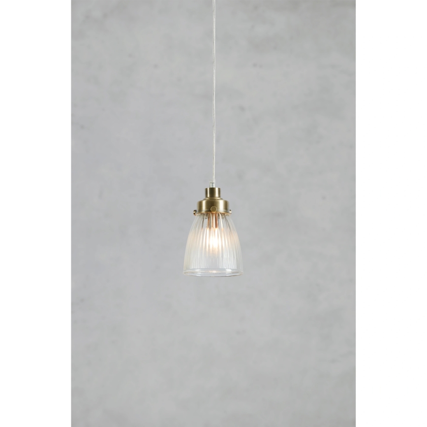 Markslöjd 109010 - Takpendel med kabel BELLIS 1xE14/40W/230V mässing