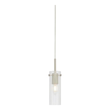 Markslöjd 109013 - Takpendel på vajer TIBIA 1xE14/40W/230V klar/mässing