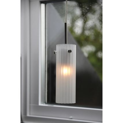 Markslöjd 109014 - Takpendel på kabel TIBIA 1xE14/40W/230V mässing