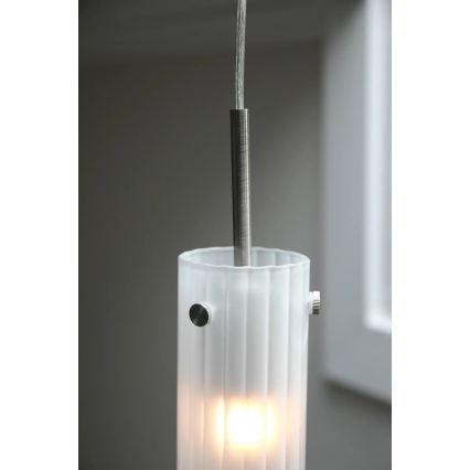 Markslöjd 109014 - Takpendel på kabel TIBIA 1xE14/40W/230V mässing
