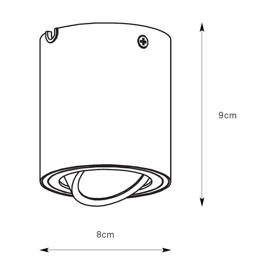 Markslöjd 109020 - Dimbart LED-spot DIRETTO LED/5W/230V CRI 90 vit