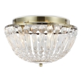 Markslöjd 109031 - Badrumstaklampa ESTELLE 3xG9/20W/230V Ø 30 cm IP44 mässing