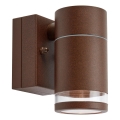 Markslöjd 109102 - Dimbar LED-utomhusvägglampa LUNO LED/4,9W/230V IP65 brun
