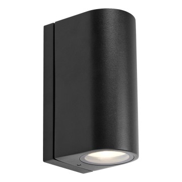 Markslöjd 109110 - LED-dimbar utomhusvägglampa ALOR 2xLED/4,9W/230V IP65 svart
