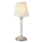 Markslöjd 109126 - LED-dimbar uppladdningsbar touchstyrd bordslampa ANNO 1xE14/2W/2000 mAh vit/mässing