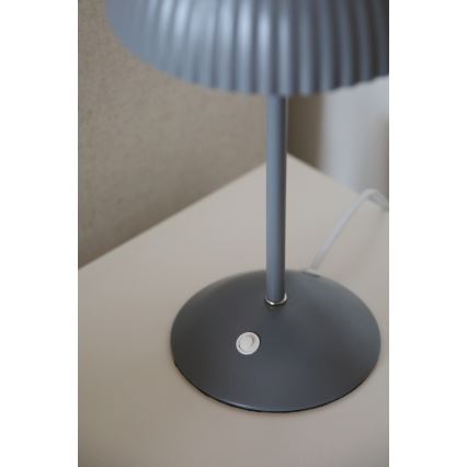 Markslöjd 109139 - Bordslampa ZIN 2xG9/20W/230V grå